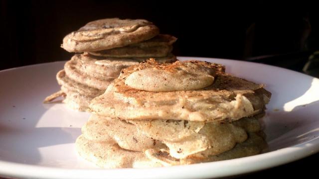 Minis crêpes de sarrasin et lin