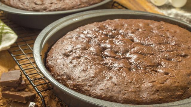 Gâteau fondant au chocolat sans beurre