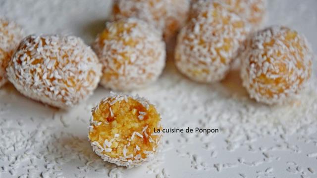 Boule aux noix de cajou et caramel vegan