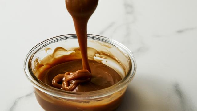 Voici une astuce pour faire comme un caramel au beurre salé, sans cuisson !