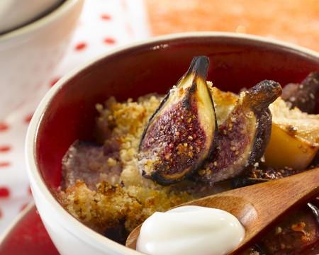 Gratin de fruits au miel