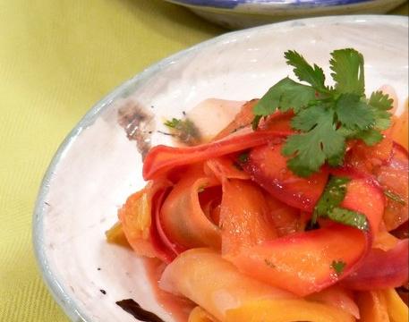 Salade de carottes à l'orientale