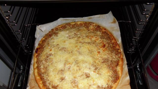 Pizza viande hachée rapide