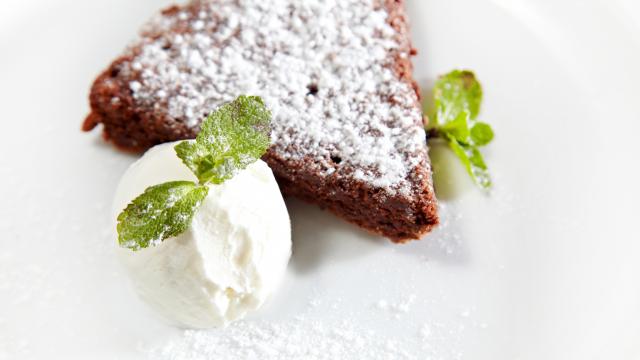 Fondant au chocolat et caramel maison