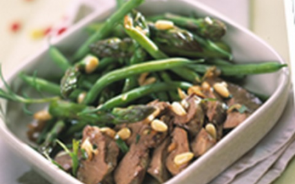 Recette Salade de foies de lapin confits - 750g.com