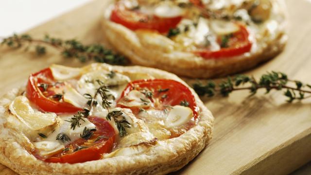 Tartelettes à la tomate et au chèvre