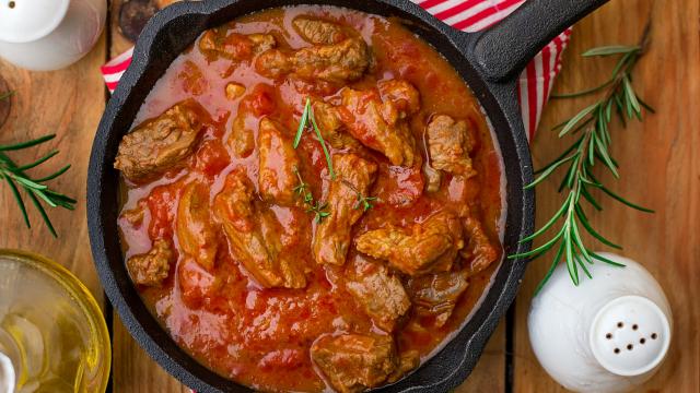 Sauté d'Agneau au paprika