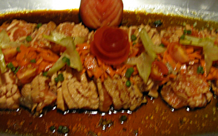 Tataki de saumon