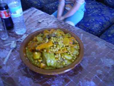 Gigot d'agneau à la marocaine