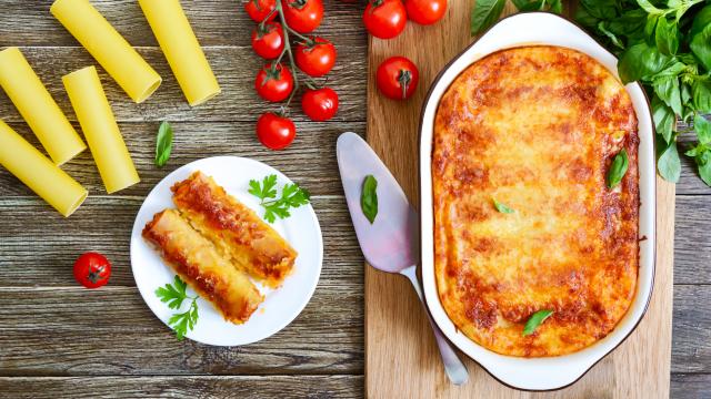 Cannelloni au boeuf