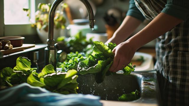 Avez-vous les bons gestes pour laver votre salade verte ? On vous dévoile comment bien le faire