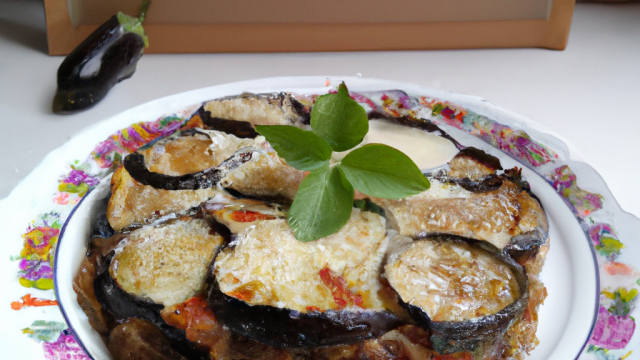 Gâteau d'aubergine facile