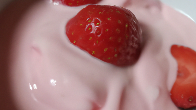 Crème de fraises