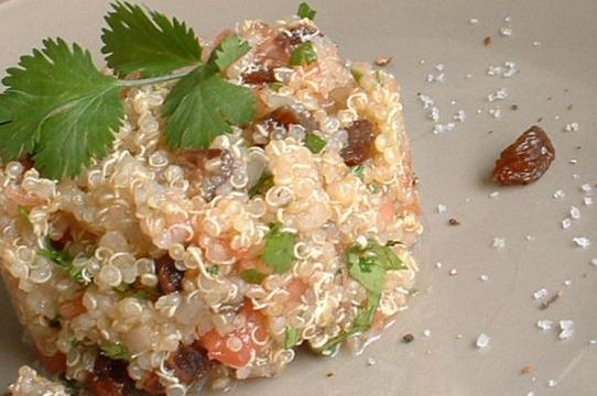 Taboulé de quinoa à l'orientale