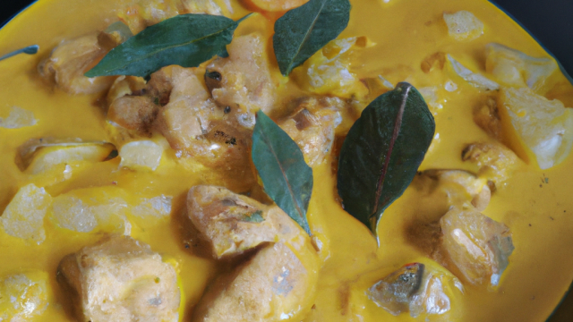 Blanquette de lotte au curry