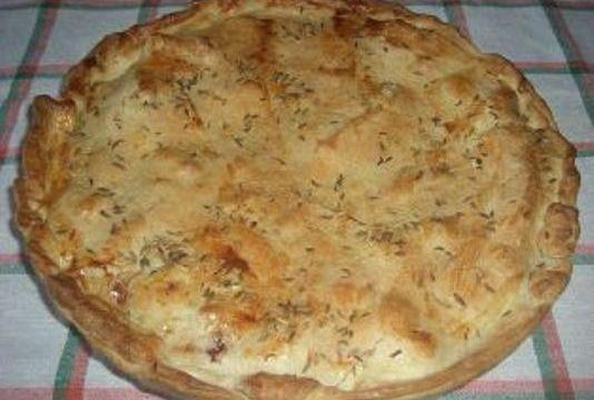 Tourte au fenouil et parmesan