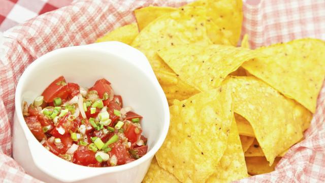 Chips de maïs à la  Mexicaine