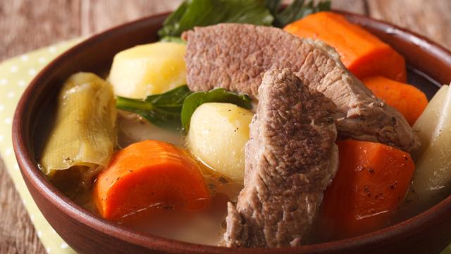 Pot-au-feu au Monsieur Cuisine