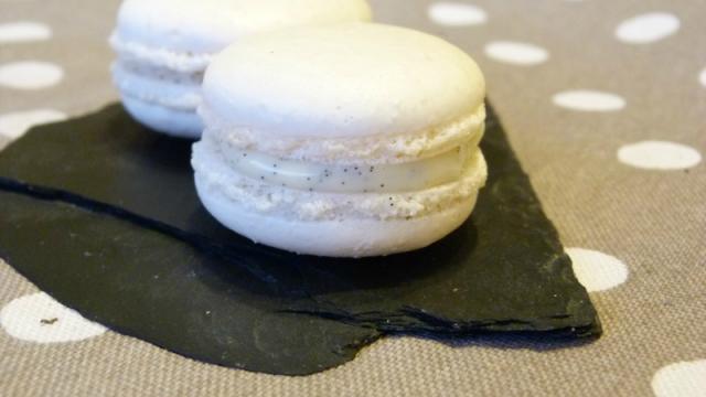 Macarons à la vanille rapides