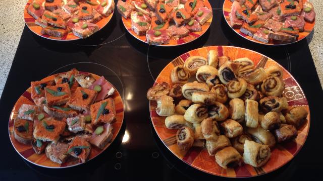 Canapés et feuilletés apéritifs