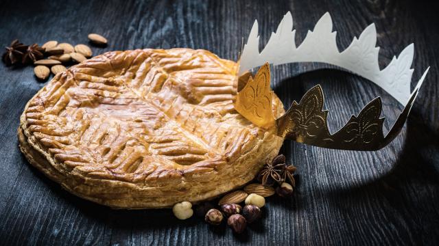 Galette des rois à la noisette maison