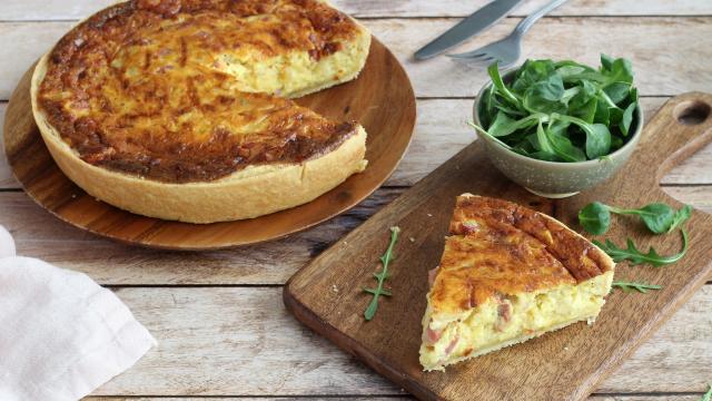 Quiche Lorraine aux oignons