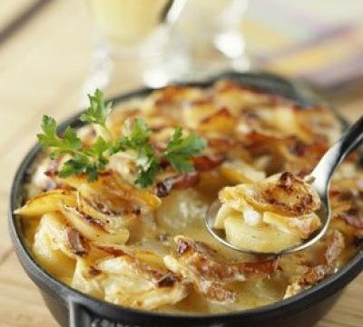 Gratin dauphinois au fromage à la crème Elle & Vire