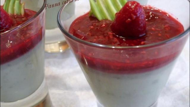 Panna cotta martienne