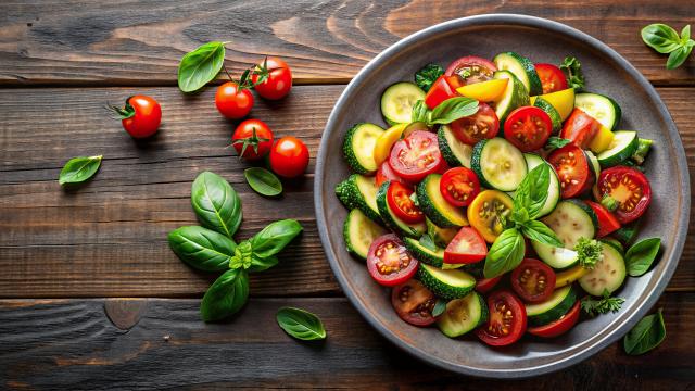 “Voici une idée de salade complète parfaite” : une nutritionniste partage sa recette de salade aux courgettes saine et gourmande !