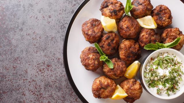 Boulettes de viande méditerranéennes