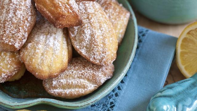 Madeleines au citron