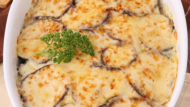 Cannelloni en aubergines au fromage à raclette RichesMonts