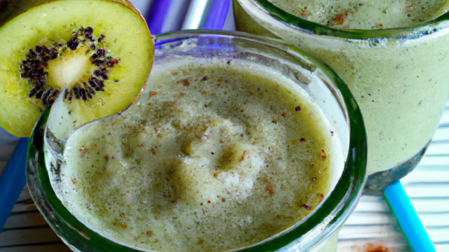 Smoothie aux kiwis