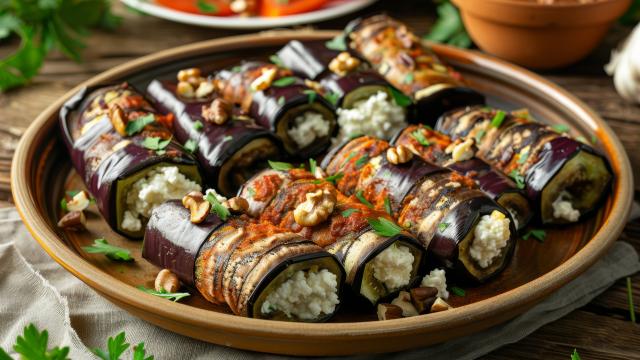 Oubliez les aubergines alla parmigiana, une diététicienne partage sa délicieuse recette de rolls d’aubergine à la ricotta !