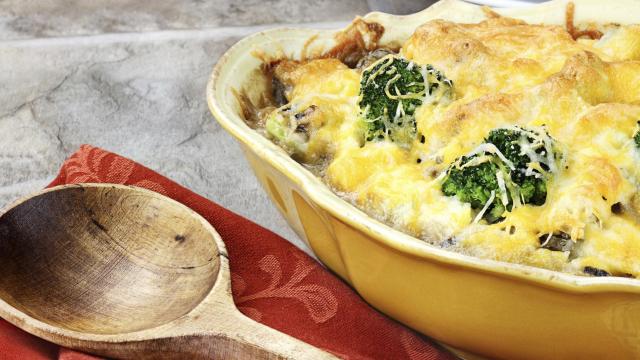 Gratin de légumes au Bresse Bleu