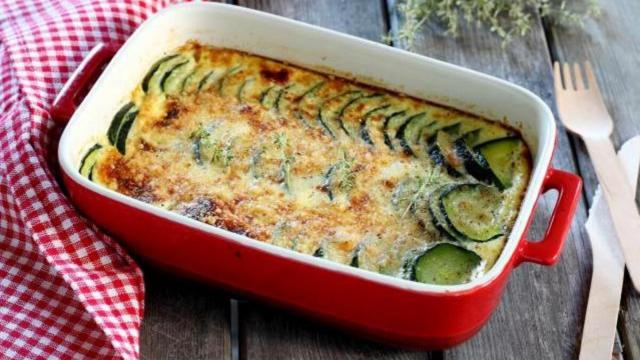 Gratin de courgettes simple et rapide