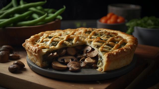 “Pour se réchauffer” : Laurent Mariotte propose sa savoureuse recette de tourte aux champignons !