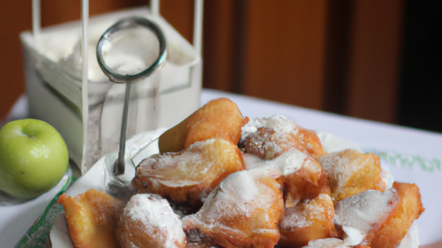 Beignets aux pommes faciles et rapides