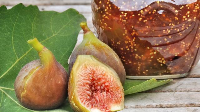 Confiture de figues à la vanille et au rhum