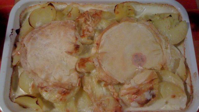 Tartiflette généreuse à la crème entière