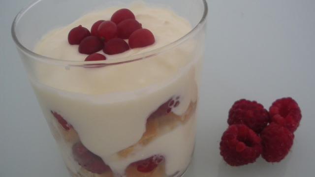 Tiramisu framboise