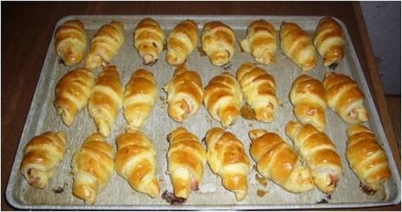 Croissants Vache-qui-rit Bacon