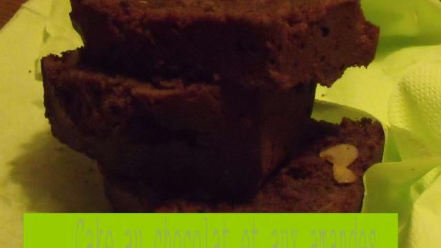 Cake au chocolat et amandes