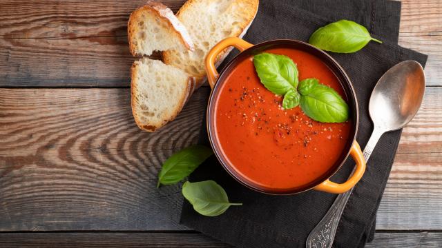 Soupe de tomates au Monsieur Cuisine