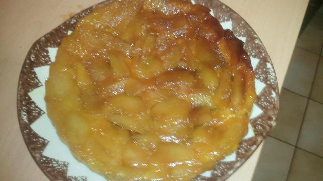 Tarte tatin renversée