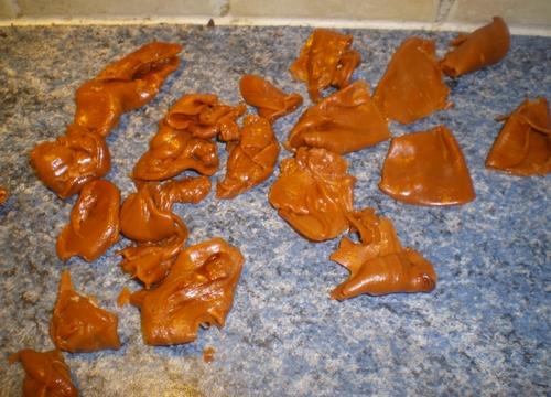 Caramels durs maison