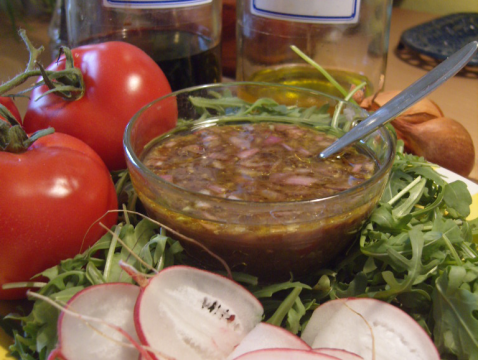 Vinaigrette aux échalotes