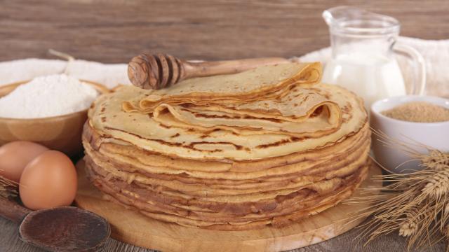 Pâte à crêpes sucrées inratable