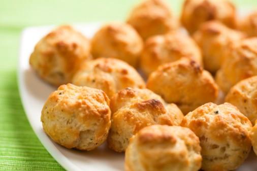 Gougères moelleuses au fromage de brebis Etorki