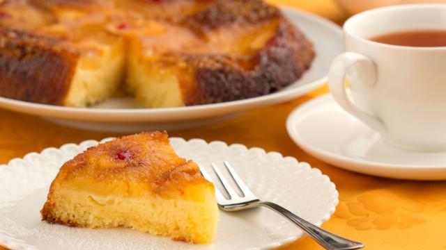 Gâteau au yaourt à l'ananas